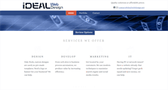 Desktop Screenshot of idealwebdesign.net